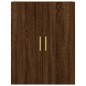 vidaXL Credenza Rovere Marrone 69,5x34x180 cm in Legno Multistrato vidaXL Credenza Rovere Marrone 69,5x34x180 cm in Legno Multistrato