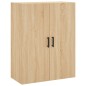 vidaXL Credenza Rovere Sonoma 69,5x34x180 cm in Legno Multistrato vidaXL Credenza Rovere Sonoma 69,5x34x180 cm in Legno Multistrato