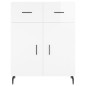 vidaXL Credenza Bianco Lucido 69,5x34x180 cm in Legno Multistrato vidaXL Credenza Bianco Lucido 69,5x34x180 cm in Legno Multistrato
