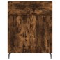 vidaXL Credenza Rovere Fumo 69,5x34x180 cm in Legno Multistrato vidaXL Credenza Rovere Fumo 69,5x34x180 cm in Legno Multistrato