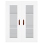 vidaXL Credenza Bianca 69,5x34x180 cm in Legno Multistrato vidaXL Credenza Bianca 69,5x34x180 cm in Legno Multistrato