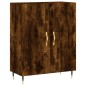 vidaXL Credenza Rovere Fumo 69,5x34x180 cm in Legno Multistrato vidaXL Credenza Rovere Fumo 69,5x34x180 cm in Legno Multistrato