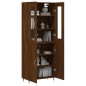 vidaXL Credenza Rovere Marrone 69,5x34x180 cm in Legno Multistrato vidaXL Credenza Rovere Marrone 69,5x34x180 cm in Legno Multistrato