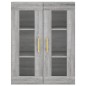 vidaXL Credenza Grigio Sonoma 69,5x34x180 cm in Legno Multistrato vidaXL Credenza Grigio Sonoma 69,5x34x180 cm in Legno Multistrato
