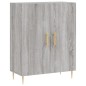 vidaXL Credenza Grigio Sonoma 69,5x34x180 cm in Legno Multistrato vidaXL Credenza Grigio Sonoma 69,5x34x180 cm in Legno Multistrato