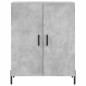 vidaXL Credenza Grigio Cemento 69,5x34x180 cm in Legno Multistrato vidaXL Credenza Grigio Cemento 69,5x34x180 cm in Legno Multistrato