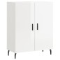 vidaXL Credenza Bianco Lucido 69,5x34x180 cm in Legno Multistrato vidaXL Credenza Bianco Lucido 69,5x34x180 cm in Legno Multistrato
