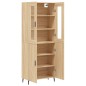 vidaXL Credenza Rovere Sonoma 69,5x34x180 cm in Legno Multistrato vidaXL Credenza Rovere Sonoma 69,5x34x180 cm in Legno Multistrato