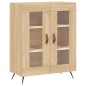 vidaXL Credenza Rovere Sonoma 69,5x34x180 cm in Legno Multistrato vidaXL Credenza Rovere Sonoma 69,5x34x180 cm in Legno Multistrato