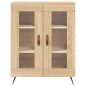vidaXL Credenza Rovere Sonoma 69,5x34x180 cm in Legno Multistrato vidaXL Credenza Rovere Sonoma 69,5x34x180 cm in Legno Multistrato