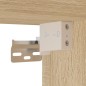 vidaXL Credenza Rovere Sonoma 69,5x34x180 cm in Legno Multistrato vidaXL Credenza Rovere Sonoma 69,5x34x180 cm in Legno Multistrato