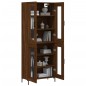 vidaXL Credenza Rovere Marrone 69,5x34x180 cm in Legno Multistrato vidaXL Credenza Rovere Marrone 69,5x34x180 cm in Legno Multistrato