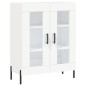 vidaXL Credenza Bianca 69,5x34x180 cm in Legno Multistrato vidaXL Credenza Bianca 69,5x34x180 cm in Legno Multistrato