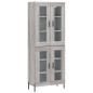 vidaXL Credenza Grigio Sonoma 69,5x34x180 cm in Legno Multistrato vidaXL Credenza Grigio Sonoma 69,5x34x180 cm in Legno Multistrato