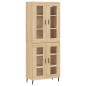 vidaXL Credenza Rovere Sonoma 69,5x34x180 cm in Legno Multistrato vidaXL Credenza Rovere Sonoma 69,5x34x180 cm in Legno Multistrato