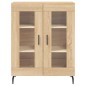 vidaXL Credenza Rovere Sonoma 69,5x34x180 cm in Legno Multistrato vidaXL Credenza Rovere Sonoma 69,5x34x180 cm in Legno Multistrato