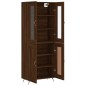 vidaXL Credenza Rovere Marrone 69,5x34x180 cm in Legno Multistrato vidaXL Credenza Rovere Marrone 69,5x34x180 cm in Legno Multistrato