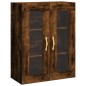 vidaXL Credenza Rovere Fumo 69,5x34x180 cm in Legno Multistrato vidaXL Credenza Rovere Fumo 69,5x34x180 cm in Legno Multistrato