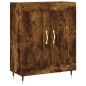 vidaXL Credenza Rovere Fumo 69,5x34x180 cm in Legno Multistrato vidaXL Credenza Rovere Fumo 69,5x34x180 cm in Legno Multistrato
