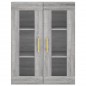 vidaXL Credenza Grigio Sonoma 69,5x34x180 cm in Legno Multistrato vidaXL Credenza Grigio Sonoma 69,5x34x180 cm in Legno Multistrato