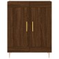 vidaXL Credenza Rovere Marrone 69,5x34x180 cm in Legno Multistrato vidaXL Credenza Rovere Marrone 69,5x34x180 cm in Legno Multistrato