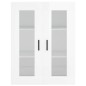 vidaXL Credenza Bianco Lucido 69,5x34x180 cm in Legno Multistrato vidaXL Credenza Bianco Lucido 69,5x34x180 cm in Legno Multistrato