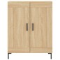 vidaXL Credenza Rovere Sonoma 69,5x34x180 cm in Legno Multistrato vidaXL Credenza Rovere Sonoma 69,5x34x180 cm in Legno Multistrato