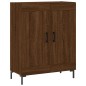 vidaXL Credenza Rovere Marrone 69,5x34x180 cm in Legno Multistrato vidaXL Credenza Rovere Marrone 69,5x34x180 cm in Legno Multistrato
