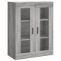 vidaXL Credenza Grigio Sonoma 69,5x34x180 cm in Legno Multistrato vidaXL Credenza Grigio Sonoma 69,5x34x180 cm in Legno Multistrato
