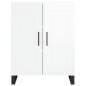 vidaXL Credenza Bianco Lucido 69,5x34x180 cm in Legno Multistrato vidaXL Credenza Bianco Lucido 69,5x34x180 cm in Legno Multistrato