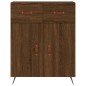 vidaXL Credenza Rovere Marrone 69,5x34x180 cm in Legno Multistrato vidaXL Credenza Rovere Marrone 69,5x34x180 cm in Legno Multistrato