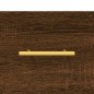 vidaXL Credenza Rovere Marrone 69,5x34x180 cm in Legno Multistrato vidaXL Credenza Rovere Marrone 69,5x34x180 cm in Legno Multistrato