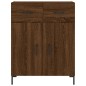 vidaXL Credenza Rovere Marrone 69,5x34x180 cm in Legno Multistrato vidaXL Credenza Rovere Marrone 69,5x34x180 cm in Legno Multistrato