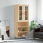 vidaXL Credenza Rovere Sonoma 69,5x34x180 cm in Legno Multistrato vidaXL Credenza Rovere Sonoma 69,5x34x180 cm in Legno Multistrato