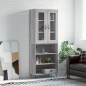 vidaXL Credenza Grigio Sonoma 69,5x34x180 cm in Legno Multistrato vidaXL Credenza Grigio Sonoma 69,5x34x180 cm in Legno Multistrato