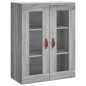 vidaXL Credenza Grigio Sonoma 69,5x34x180 cm in Legno Multistrato vidaXL Credenza Grigio Sonoma 69,5x34x180 cm in Legno Multistrato