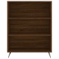 vidaXL Credenza Rovere Marrone 69,5x34x180 cm in Legno Multistrato vidaXL Credenza Rovere Marrone 69,5x34x180 cm in Legno Multistrato