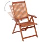 Sedie da Giardino Pieghevoli 4 pz in Legno Massello d'Acacia Sedie da Giardino Pieghevoli 4 pz in Legno Massello d'Acacia