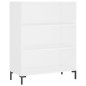 vidaXL Credenza Bianca 69,5x34x180 cm in Legno Multistrato vidaXL Credenza Bianca 69,5x34x180 cm in Legno Multistrato