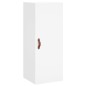 vidaXL Credenza Bianca 34,5x34x180 cm in Legno Multistrato vidaXL Credenza Bianca 34,5x34x180 cm in Legno Multistrato