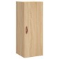 vidaXL Credenza Rovere Sonoma 34,5x34x180 cm in Legno Multistrato vidaXL Credenza Rovere Sonoma 34,5x34x180 cm in Legno Multistrato