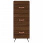 vidaXL Credenza Rovere Marrone 34,5x34x180 cm in Legno Multistrato vidaXL Credenza Rovere Marrone 34,5x34x180 cm in Legno Multistrato