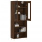 vidaXL Credenza Rovere Marrone 69,5x34x180 cm in Legno Multistrato vidaXL Credenza Rovere Marrone 69,5x34x180 cm in Legno Multistrato