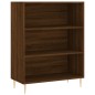 vidaXL Credenza Rovere Marrone 69,5x34x180 cm in Legno Multistrato vidaXL Credenza Rovere Marrone 69,5x34x180 cm in Legno Multistrato