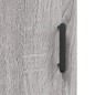 vidaXL Credenza Grigio Sonoma 34,5x34x180 cm in Legno Multistrato vidaXL Credenza Grigio Sonoma 34,5x34x180 cm in Legno Multistrato