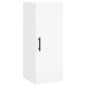 vidaXL Credenza Bianca 34,5x34x180 cm in Legno Multistrato vidaXL Credenza Bianca 34,5x34x180 cm in Legno Multistrato