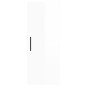 vidaXL Credenza 34,5x34x180 cm in Legno Multistrato Bianco Lucido vidaXL Credenza 34,5x34x180 cm in Legno Multistrato Bianco Lucido