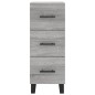 vidaXL Credenza Grigio Sonoma 34,5x34x180 cm in Legno Multistrato vidaXL Credenza Grigio Sonoma 34,5x34x180 cm in Legno Multistrato