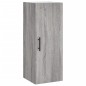 vidaXL Credenza Grigio Sonoma 34,5x34x180 cm in Legno Multistrato vidaXL Credenza Grigio Sonoma 34,5x34x180 cm in Legno Multistrato