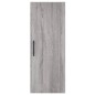 vidaXL Credenza Grigio Sonoma 34,5x34x180 cm in Legno Multistrato vidaXL Credenza Grigio Sonoma 34,5x34x180 cm in Legno Multistrato
